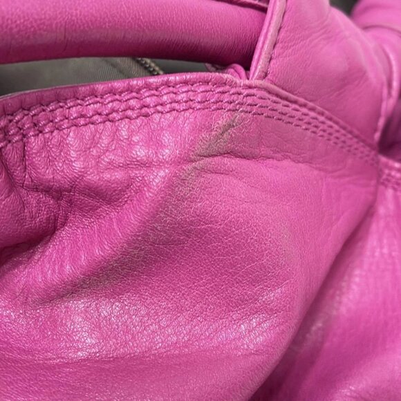 LOEWE Nappa Aire - Magenta Nappa Leather Tote Bag 231-081625 - Picture 7 of 9